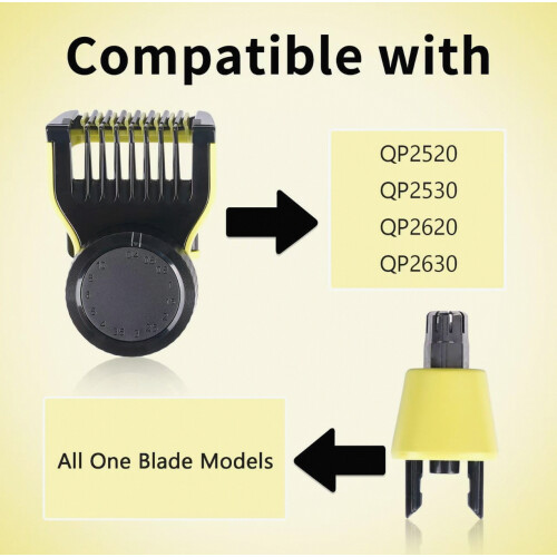 Compatibel met Philips OneBlade scheerapparaten, vervangende scheerbladen. 2