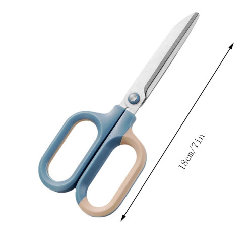 Multipurpose Craft Scissors Blue Heavy-Duty 1 Pair 2