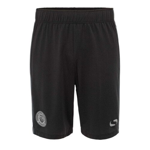 (L, Black) Sondico Childrens/Kids Team Shorts