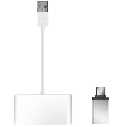 iOSPhone Wireless Car Adapter 5GHz WiFi Type-C for Ford 1