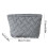 Quilted Puffy Cosmetic Bag Cotton 1 Pack 3