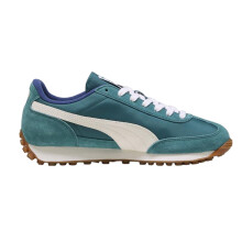 (10 UK, Emerald/White) Puma Mens Easy Rider Vintage Leather Low Trainers