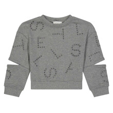 (12 Years, Grey) Stella McCartney Childrens/Kids Crew Neck Sweatshirt