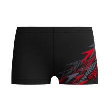 (9-10 Years, Anthracite/Red) Speedo Boys Jammer Swim Shorts
