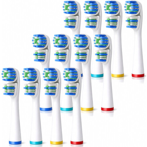 Compatível com escovas de dentes elétricas Braun Oral-B, ideal para limpeza entre os dentes e em próteses. 1