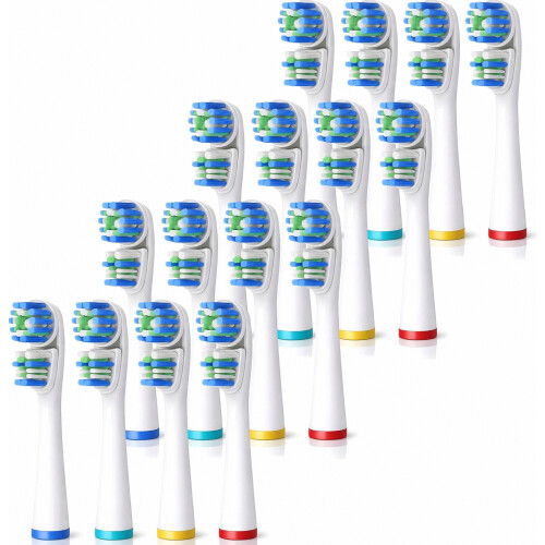 Compatível com escovas de dentes elétricas Braun Oral-B, ideal para limpeza entre os dentes e em próteses. 2