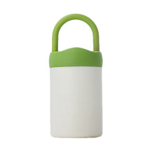 Multicolor Glass Tumbler with Handle and Phone Stand 12 oz