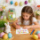 Easter Basket Message-in-a-Bottle Greeting Cards 3.4x5.8 5