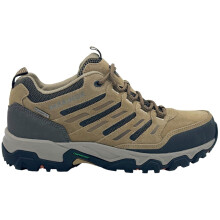 (10 UK, Taupe) Karrimor Mens Mount Suede Low Waterproof Walking Shoes
