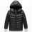 FFENYAN Kids Heated Jacket Cotton USB Temp Control Ages 4-15 4