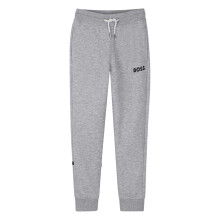 (4 Years, Grey) Boss Childrens/Kids Wordmark Slim Joggers