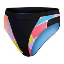 (12 UK, Multicoloured) Speedo Womens/Ladies Colour Block Bikini Bottoms