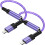Braided 3.5mm Aux Adapter for iPhone 14/13 Pro Max, 2-Pack 1