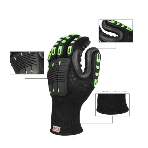 Cut Resistant Anti-Vibration Work Gloves for Mechanics 2