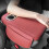 Car Armrest Cushion PU Leather with 2 Cup Holders and Side 3