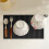 Insulated Table Mat for Kitchen Dining, Black 6