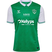 (L, Green) Hummel Mens 2025/2026 AS Saint-Étienne Home Shirt