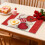 Valentine's Day Placemats Romantic Theme 4-Pack 4