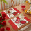 Valentine's Day Placemats Romantic Theme 4-Pack 6