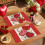 Valentine's Day Placemats Romantic Theme 4-Pack 5