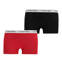 (8-10 Years, Black/Red) Calvin Klein Boys Boxer Shorts (Pack of 2)