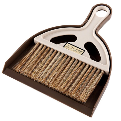 Hand Mini Broom and Dustpan Set Compact Portable 2-Piece 1