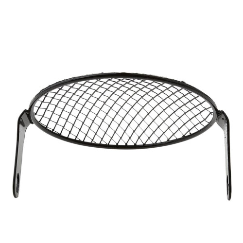 Motorcycle Headlight Lamp Mesh Grille 0.3 Inch 2