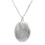Gold Openable Photo Locket Necklace Silver Tone 1