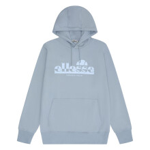 (XXL, Light Grey) Ellesse Mens Pullover Hoodie