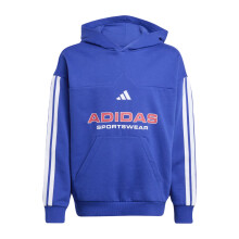 (11-12 Years, Blue) Adidas Childrens/Kids House Of Tiro Fleece Hoodie
