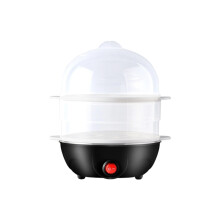 Electric Egg Cooker Stainless Steel Double-Layer for Soft