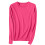 Women's Cotton Sweater Long-Sleeve Crewneck Solid Pullover 1