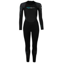 (12 UK, Black) Gul Womens/Ladies Core Full Wetsuit