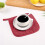 Cloth-Coated Placemats Thickened Insulation Mat 6 Pack 1