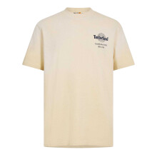 (S, Putty) Timberland Mens Back Print Oversized T-Shirt