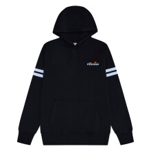 (L, Black) Ellesse Mens Long-Sleeved Pullover Hoodie