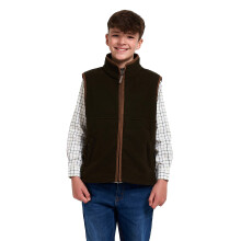 Jack Pyke Junior Kids Countryman Thermal Fleece Gilet – Warm 300g Sleeveless Outdoor Bodywarmer wi