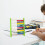 Wooden Abacus Stand for Kids Multi-Color 1 Unit 8
