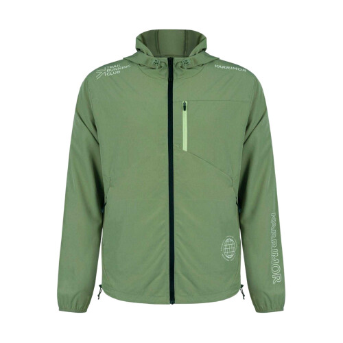 Karrimor (M, Olive) Karrimor Mens Trail Reflective Slim Jacket