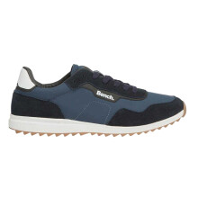 (9 UK, Navy) Bench Mens Brooke Suede Flat Trainers