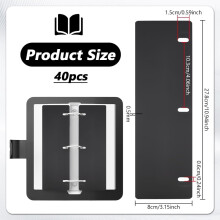 Flat Sheet Lifters Plastic 40 Pcs 10.9 x 3.2 Inch