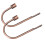 Vintage Metal Curtain Holdbacks Wall Mounted 2 Pack 1