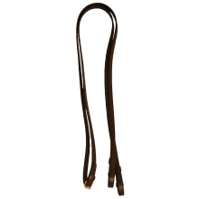 (Full, Brown) Hy Half Rubber Show Reins