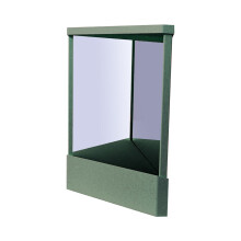 Non-Reversing Vanity Makeup Mirror, Real-View,