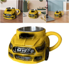 Car Shaped Coffee Mug Interesting Coffee Cup Funny Tea Cup Novelty Drinkware Handcrafted Coffee Cup for Men Car Lovers B