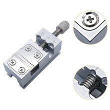 0.2-0.9 Pliers Fixture Pointer Tube Clamp Manual Vise Watch Collet Tightening Tool Watch Repair Tool Watch Holder