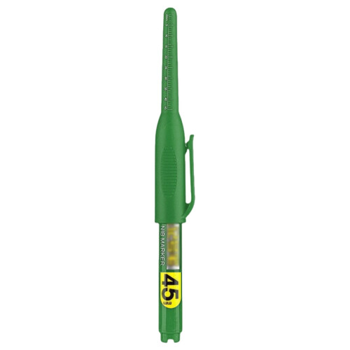 Deep Hole Marker Pen Long Head Quick-Dry Waterproof Green 1