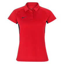 (S, Uni Red/Black) Nike Womens/Ladies Contrast Panel Raglan Polo Shirt