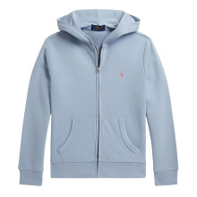 (8-9 Years, Estate Blue) Ralph Lauren Boys Full Zip Hoodie
