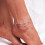 Sterling Silver Infinity Anklet for Women Double Layer 4